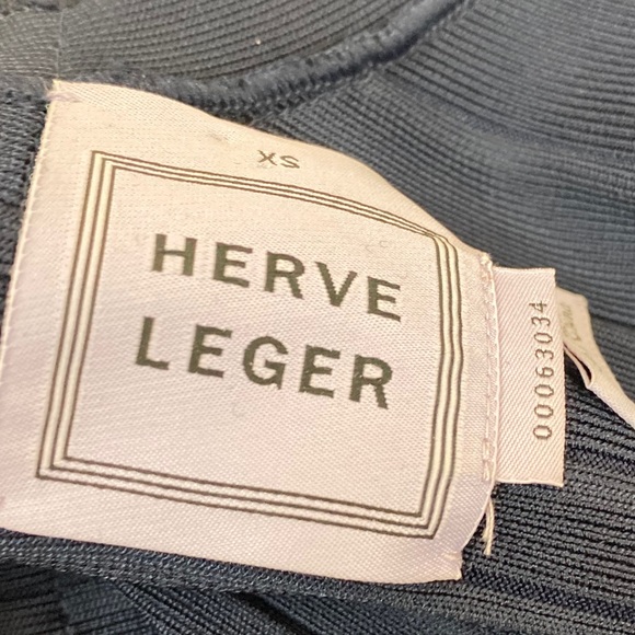 Herve Leger Sydney Signature Bodycon Dress | C20Dr - Picture 8 of 8